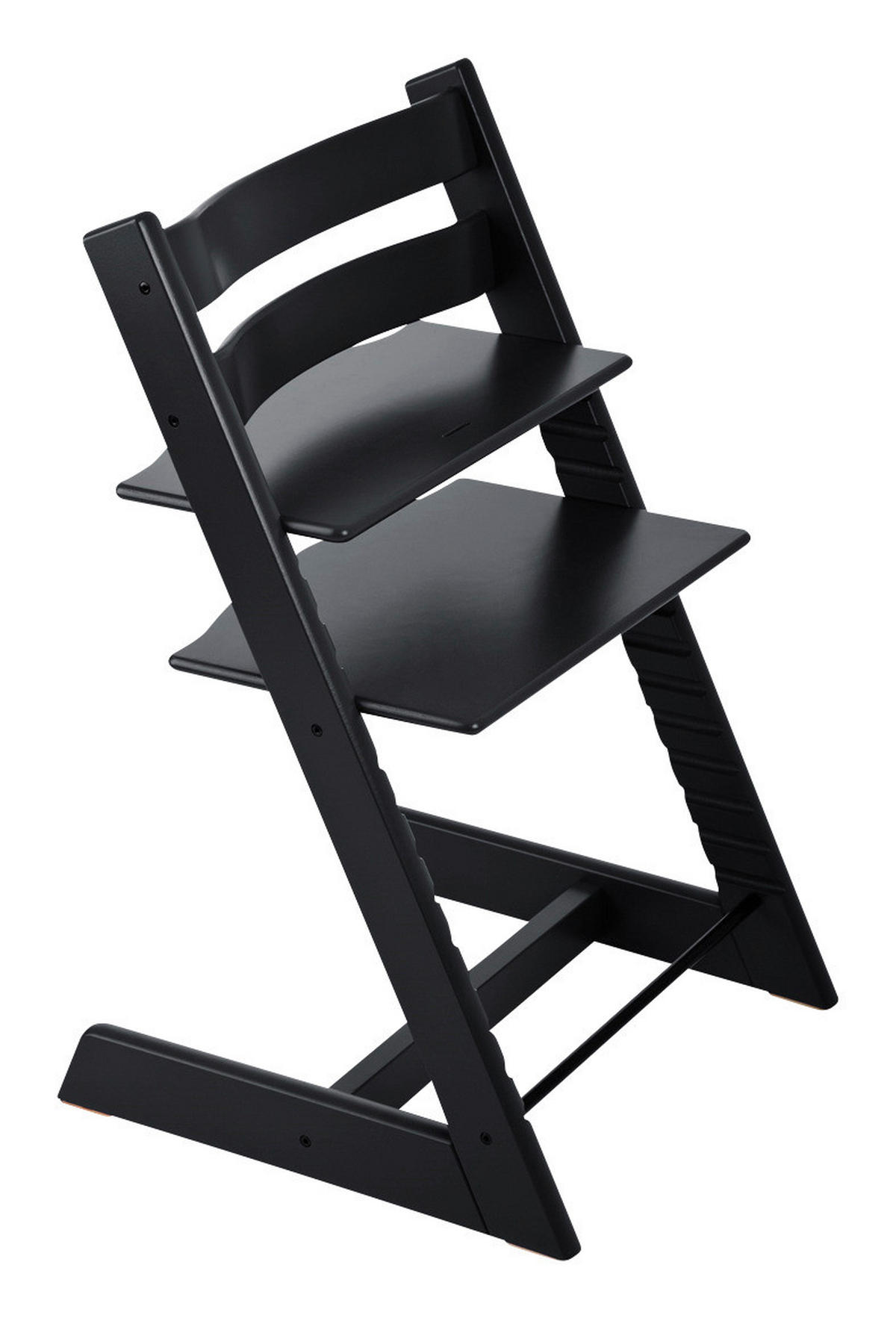 HOCHSTUHL-SET Tripp Trapp Bundles  - Schwarz, Basics, Holz (83/57/46cm) - Stokke