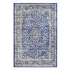 VINTAGE-TEPPICH 80/150/150 cm Asya Creme, Dunkelblau  - Creme/Dunkelblau, Design, Kunststoff/Textil (80/150/150cm)