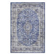VINTAGE-TEPPICH 120/160/160 cm Asya Creme, Dunkelblau - Creme/Dunkelblau, Design, Kunststoff/Textil (120/160/160cm) - Novel