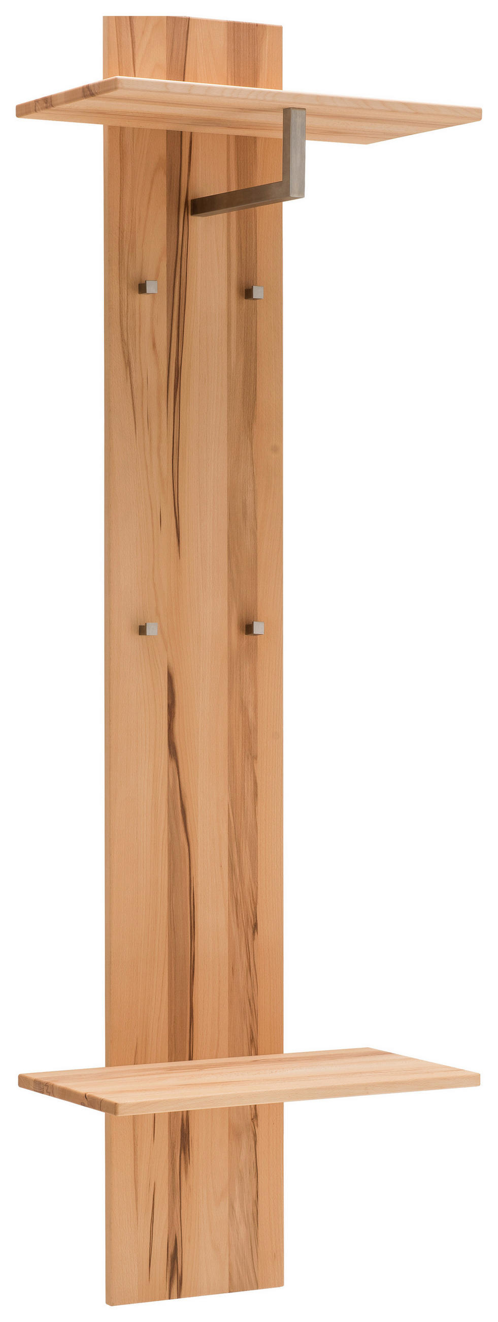 GARDEROBENPANEEL  in 60/192/28 cm  - Buchefarben, MODERN, Holz (60/192/28cm) - Linea Natura