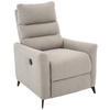 RELAKS FOTELJA metal, tekstil  siva, crna   - siva/crna, Design, metal/tekstil (72/100/89cm) - Livetastic