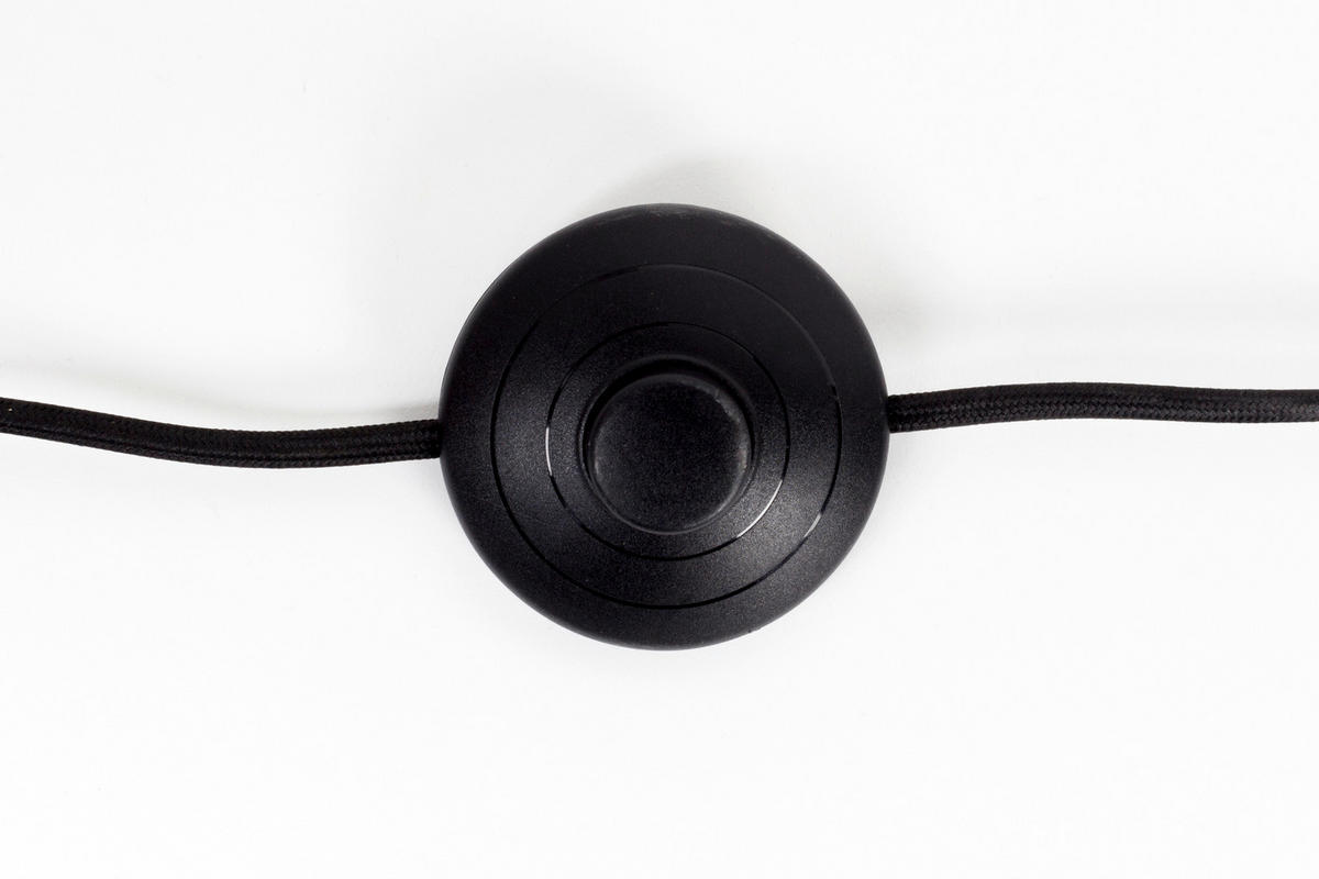 STEHLEUCHTE 51/154 cm    - Schwarz, Design, Metall (51/154cm) - Zuiver