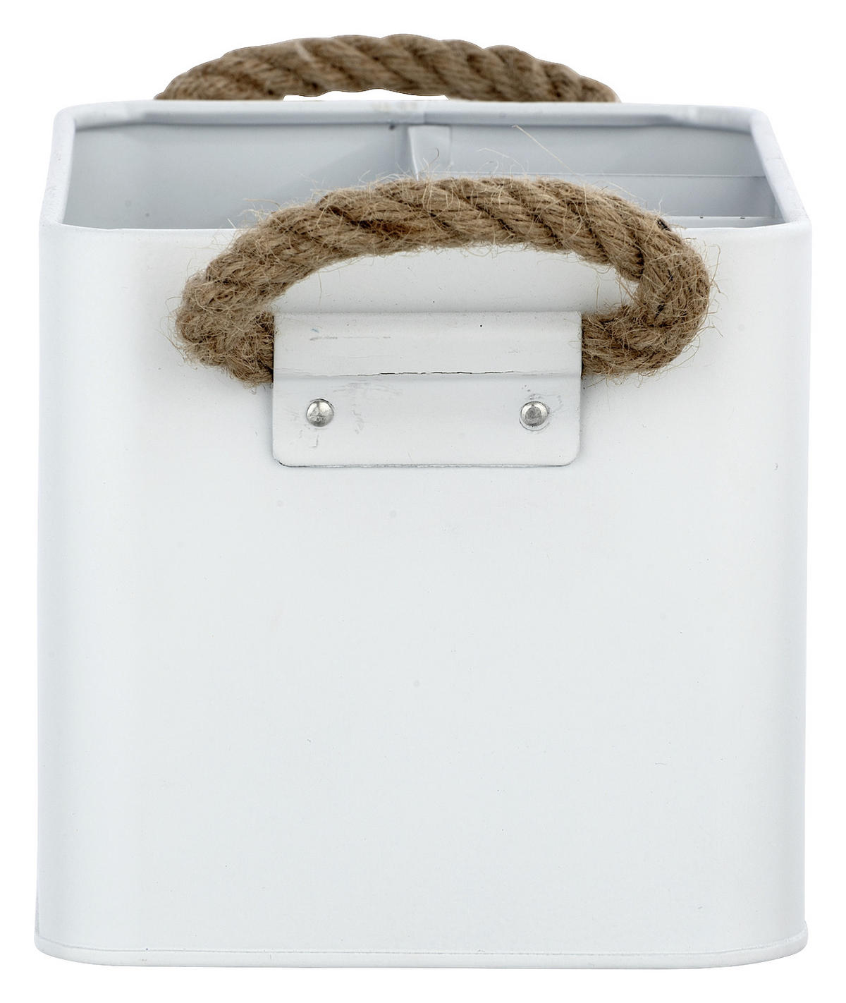 BOX  20/13/13 cm  - vit, Basics, metall (20/13/13cm)