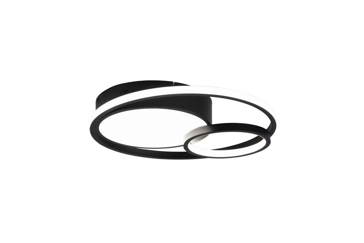 LED SVJETILJKA STROPNA Vuelta  - crna, Trend, metal (48/9,5cm)
