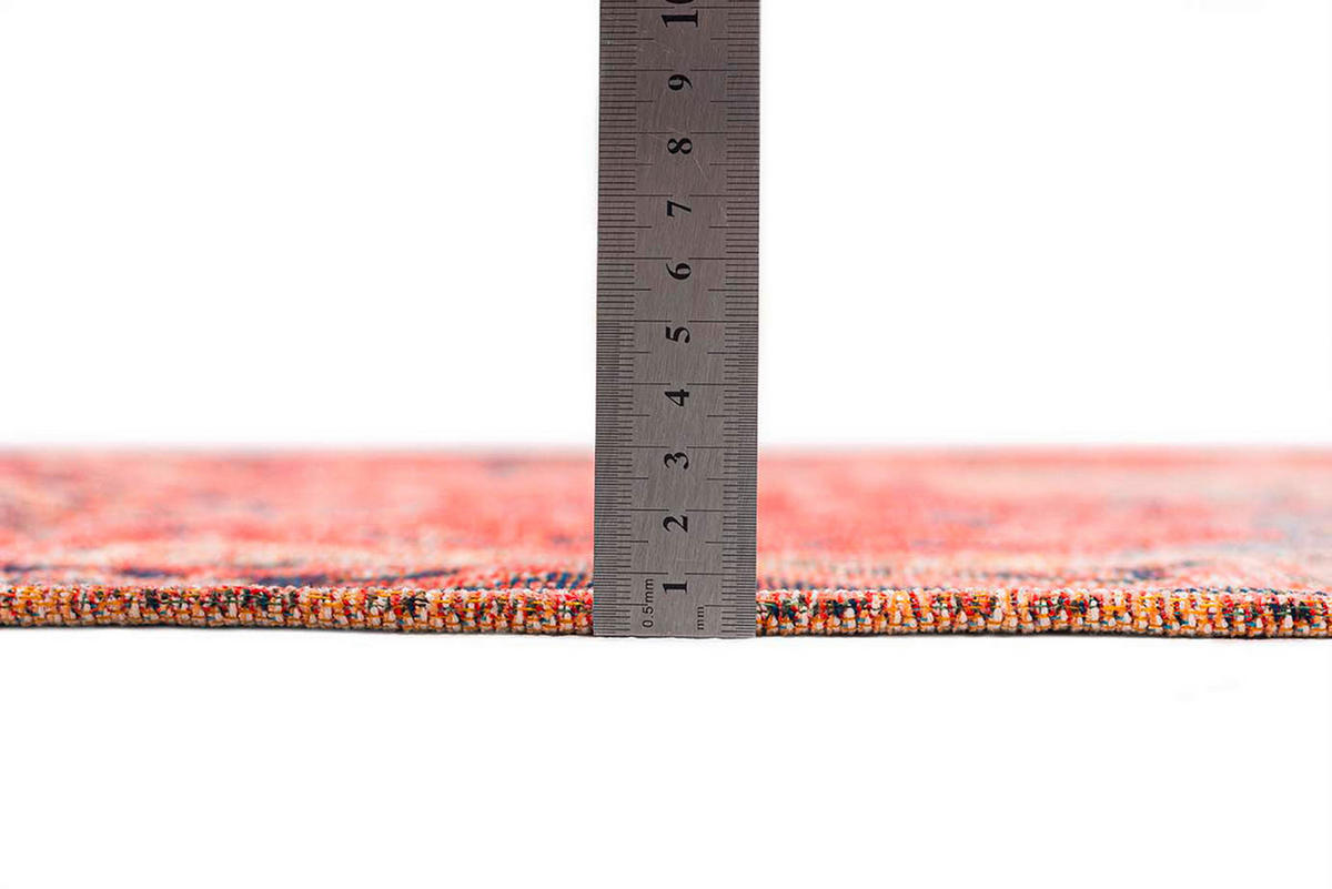 FLACHWEBETEPPICH 60/230 cm Rot  - Rot, Design, Textil (60/230cm) - Tom Tailor