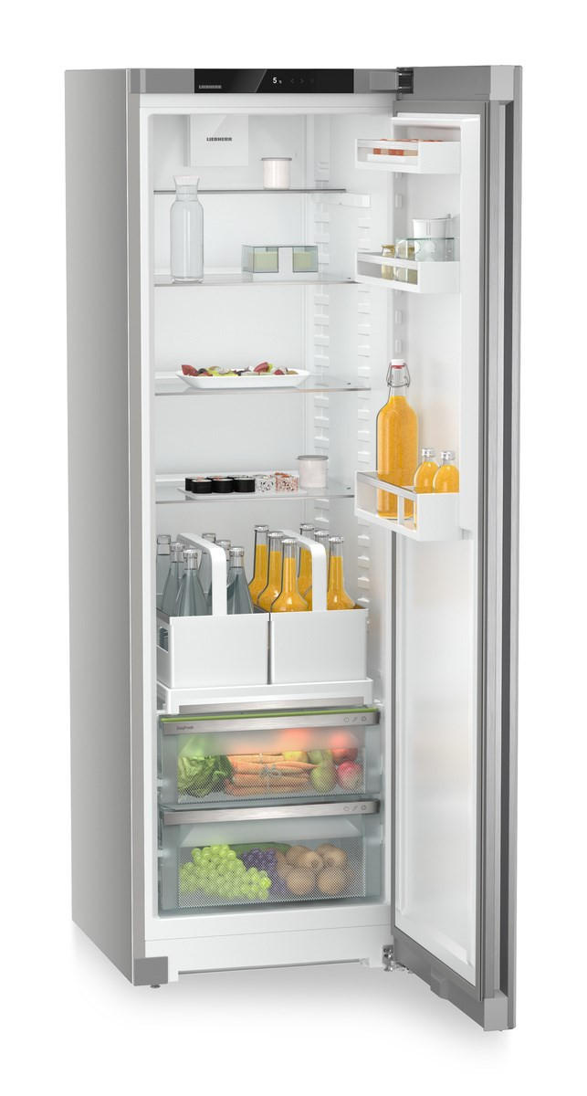 KÜHLSCHRANK 59,7/185,2/67,5 cm RDSFD5220  - Edelstahlfarben, Basics, Kunststoff/Metall (59,7/185,2/67,5cm) - Liebherr