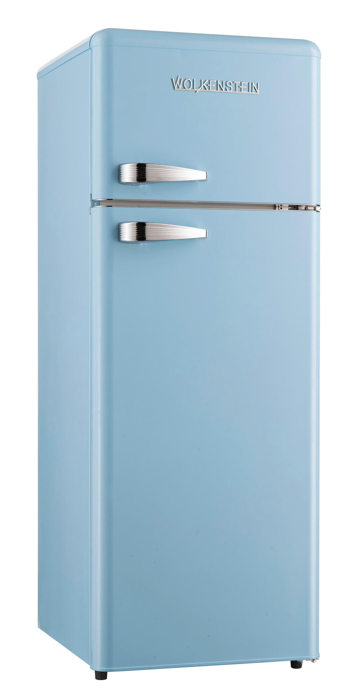KÜHL-GEFRIER-KOMBINATION GK212.4RT LB HELLBLAU  - Hellblau, Basics, Kunststoff/Metall (54,50/145,60/62,60cm)