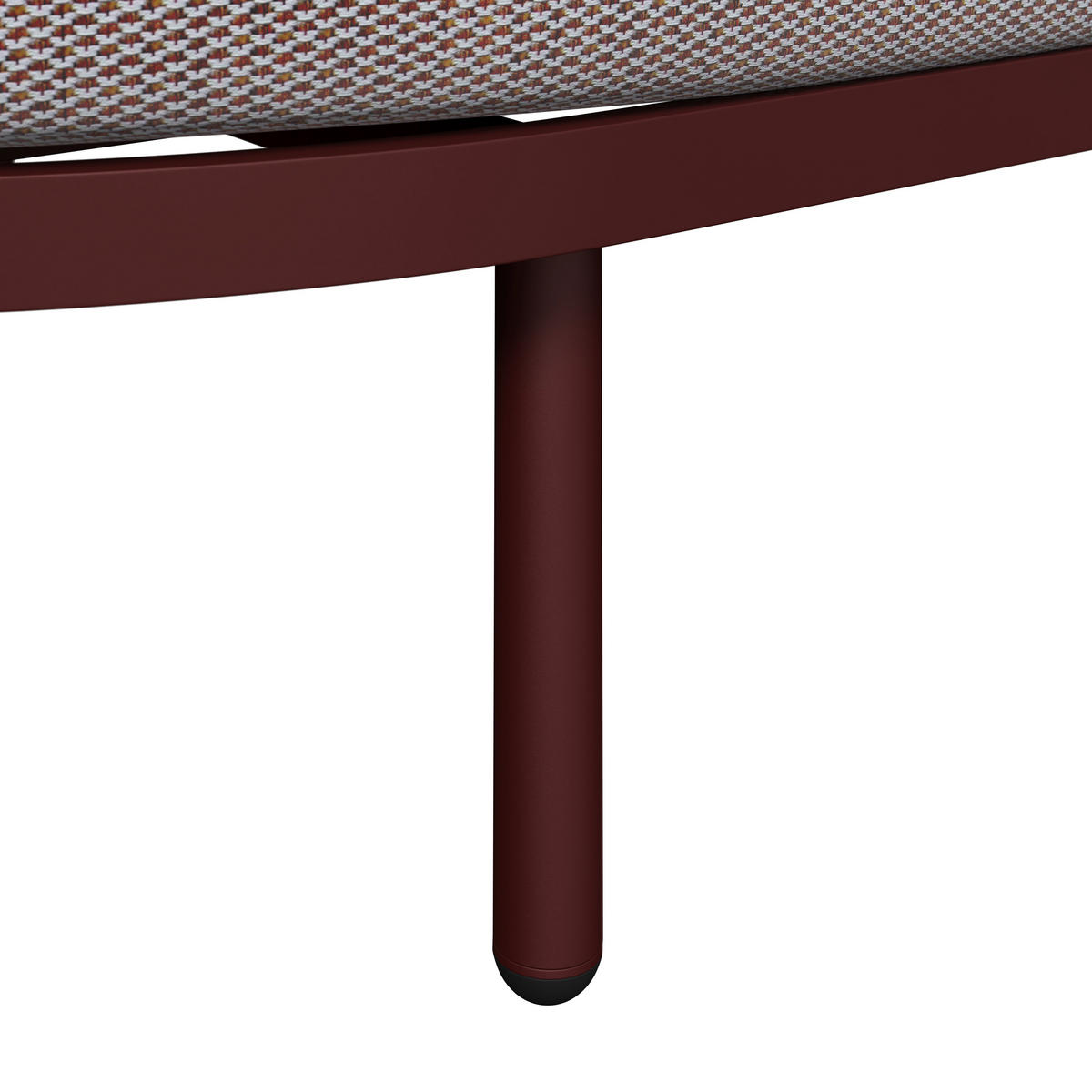 Set Lounge 4 piese  255/165 cm   - crem/roșu burgund, Modern, plastic/metal (255/165cm) - Ambia Garden