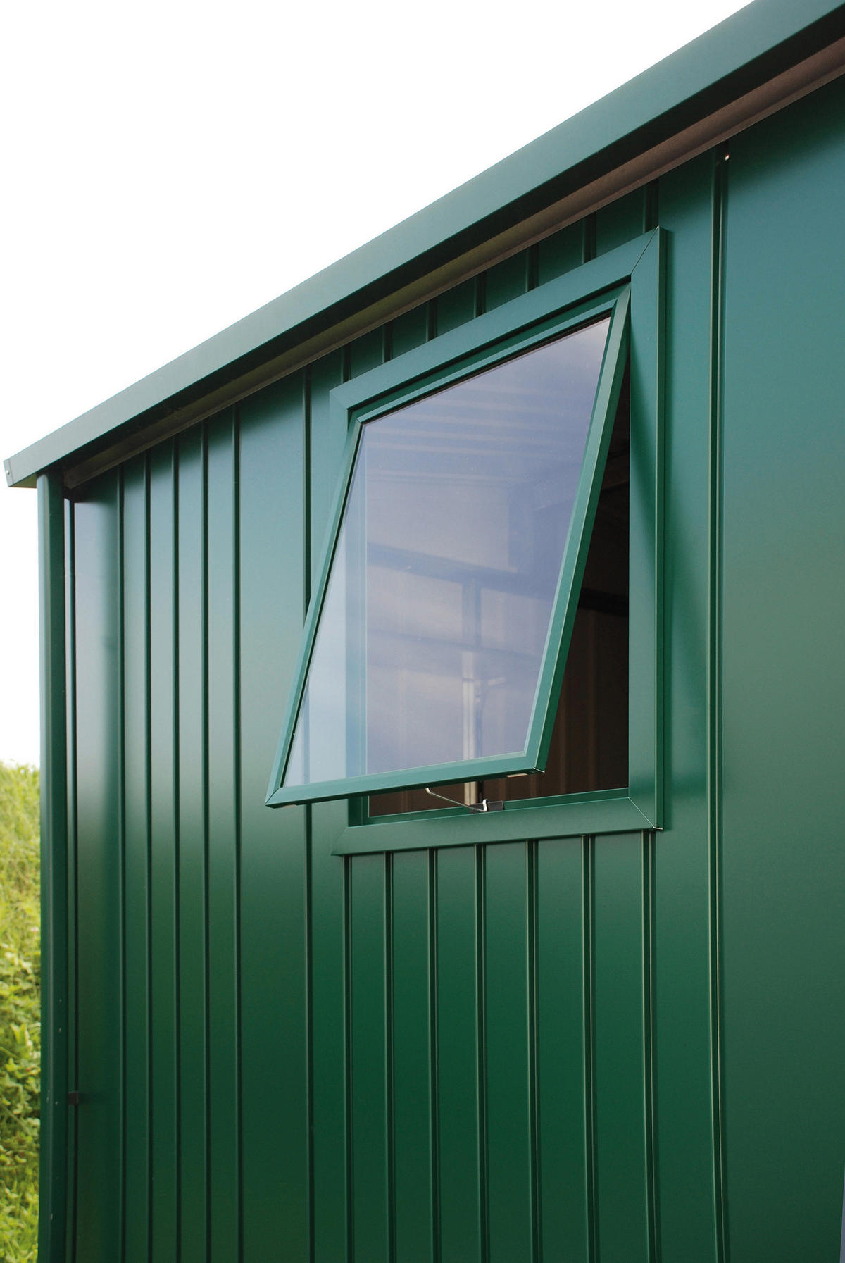 FENSTERLICHTPANEEL 73,3/176/5 cm  - Grün, Design, Metall (73,3/176/5cm) - Biohort