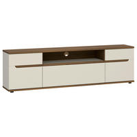 TV-ELEM 180/55/45 cm  - kasmírszínű/diófa színű, Basics, műanyag/faalapú anyag (180/55/45cm) - Hom`in