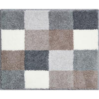 BIDET-VORLEGER Weiß, Beige 50/60 cm  - Beige/Weiß, Basics, Kunststoff/Textil (50/60cm) - Grund