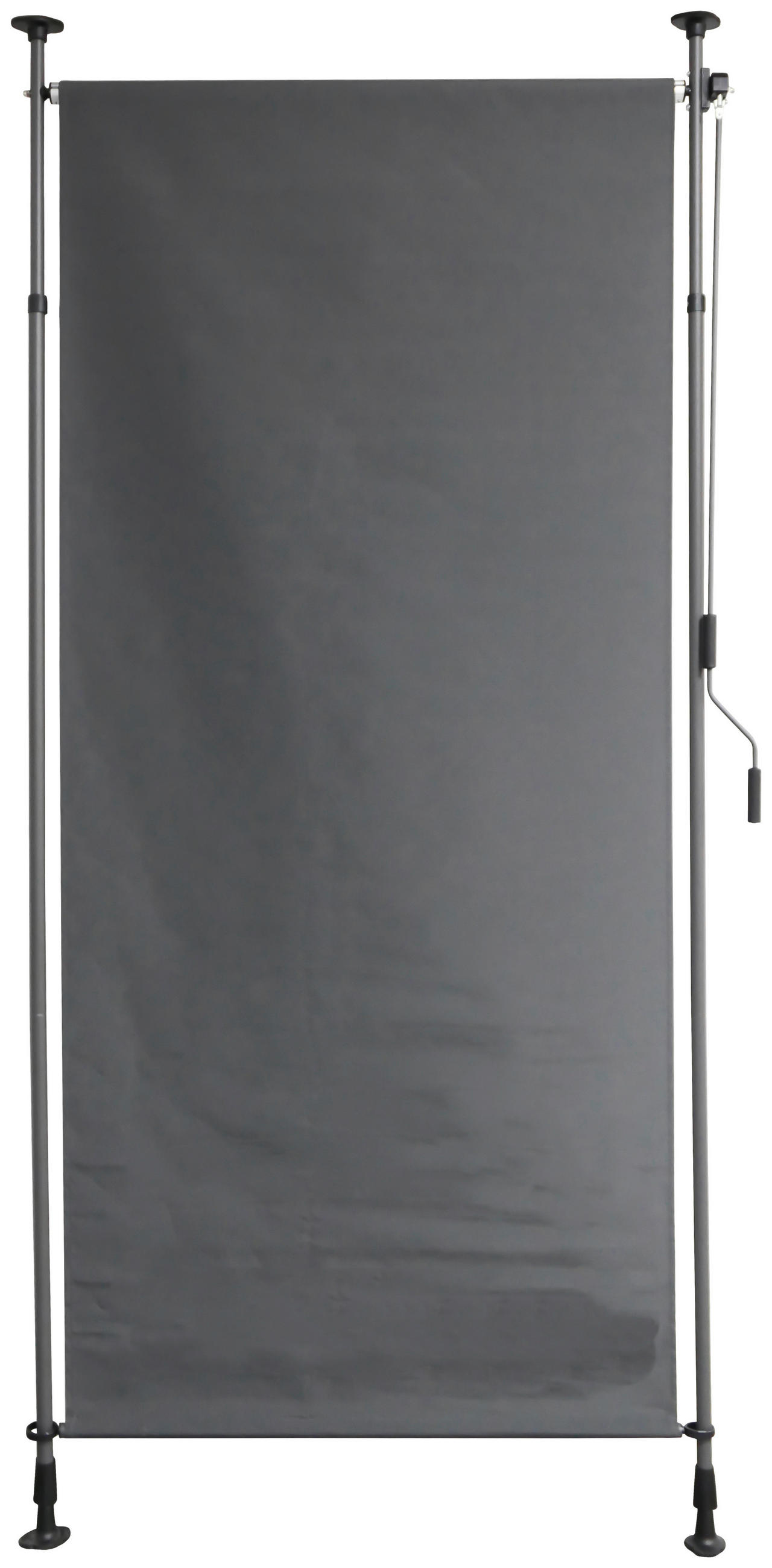 SICHTSCHUTZ - Anthrazit, MODERN, Kunststoff/Metall (120/316/270cm)