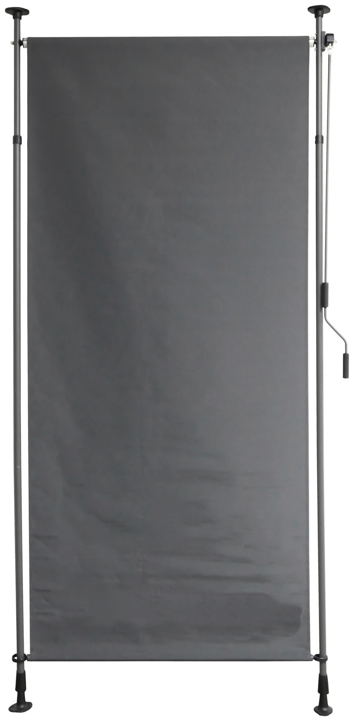 SICHTSCHUTZ - Anthrazit, MODERN, Kunststoff/Metall (120/316/270cm)