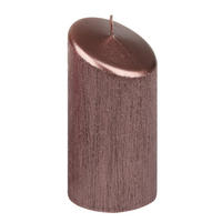 KERZE - Braun, Basics, Paraffin (6,0/12,0cm) - Ambia Home