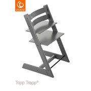 HOCHSTUHL Tripp Trapp - Grau, LIFESTYLE, Holz (46/79/49cm) - Stokke