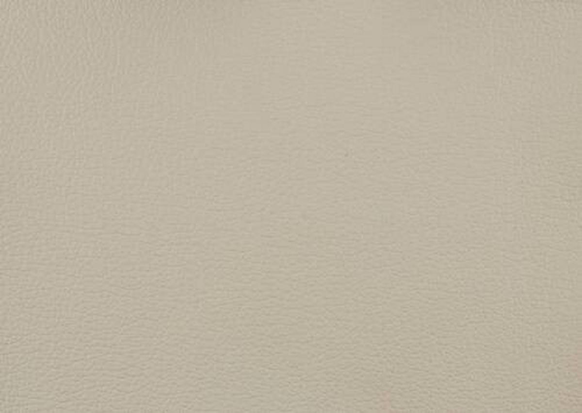 ECKSOFA in Echtleder Creme, Ecru  224/305 cm  - Ecru/Creme, Design, Leder/Metall (224/305cm) - Dieter Knoll