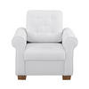SESSEL in Creme  - Buchefarben/Creme, Design, Holz/Textil (93/89/82cm) - MID.YOU
