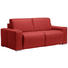SCHLAFSOFA Rot - Chromfarben/Rot, Design, Textil/Metall (210/90/102cm) - Dieter Knoll
