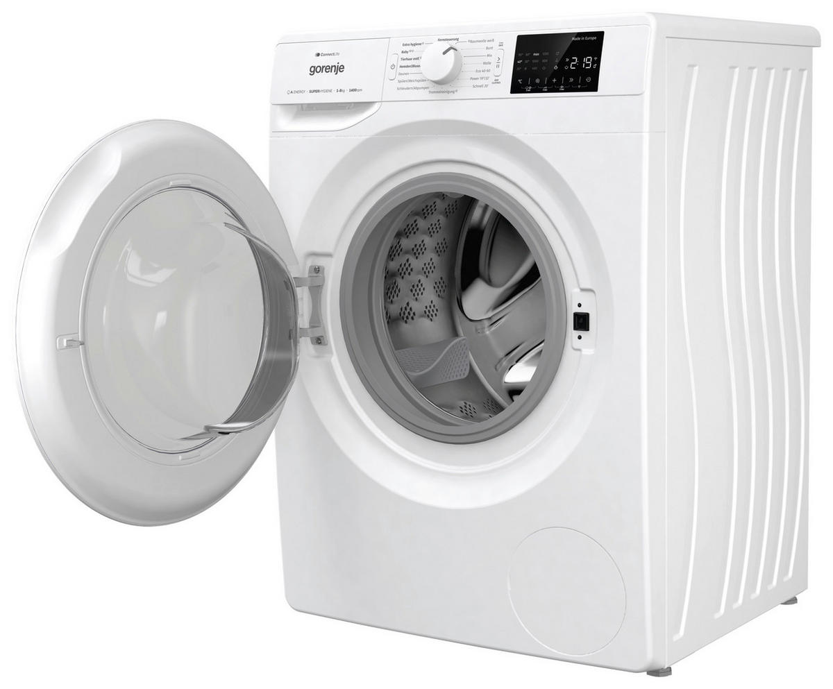 WASCHMASCHINE WPNEI84A1DTS   - Weiß, Basics, Glas/Kunststoff (60/85/54,5cm) - Gorenje