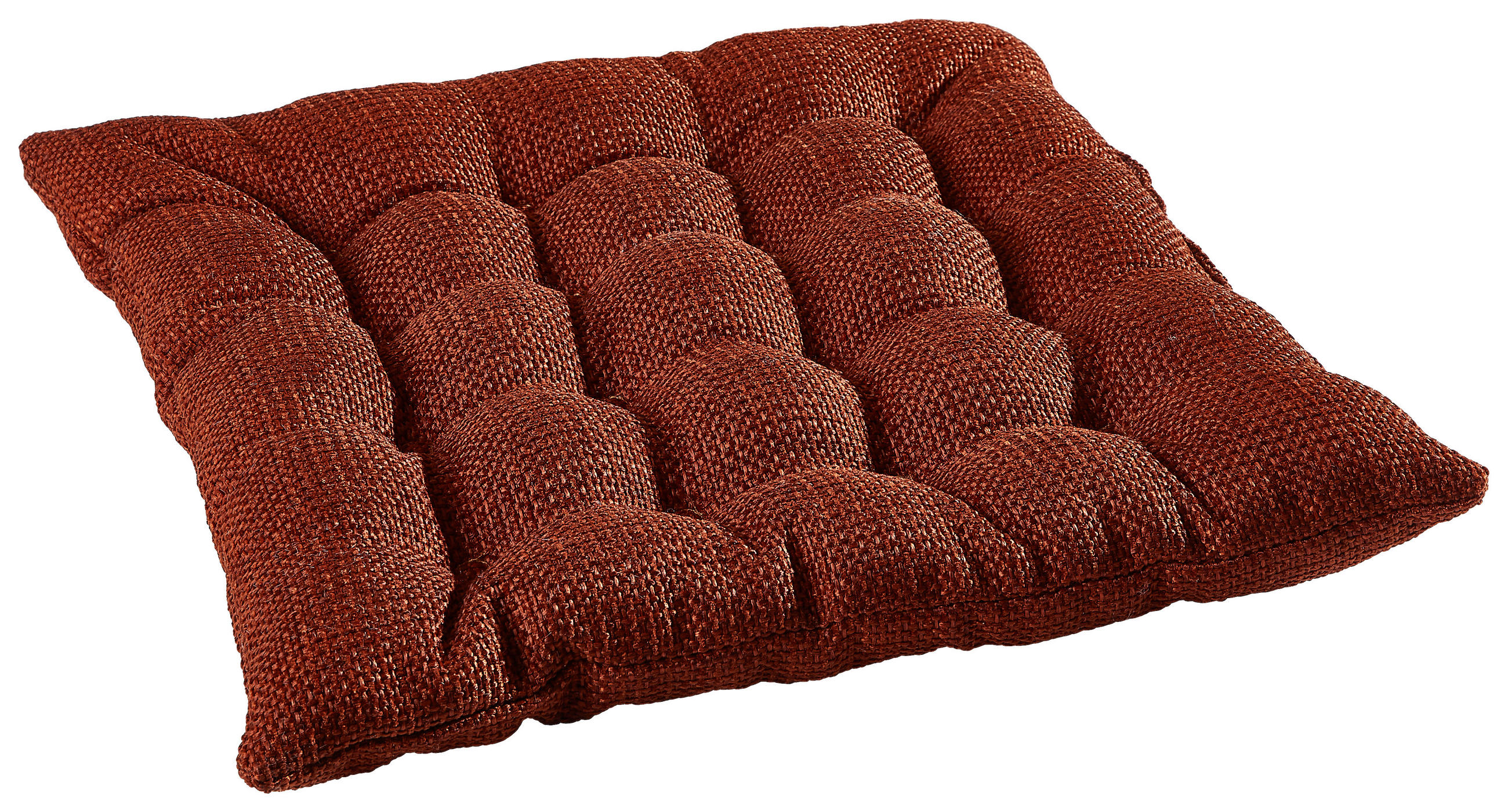 Casatessile Sitzkissen Aus Jacquardstoff – 4er Set In Melange-Optik, Ca. 38x38 Cm, Waschbar