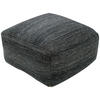 POUF Jacquard 45/46/45 cm  - Anthrazit, Design, Textil (45/46/45cm) - Kayoom