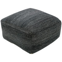 POUF in Anthrazit Textil  - Anthrazit, Design, Textil (45/46/45cm) - Kayoom