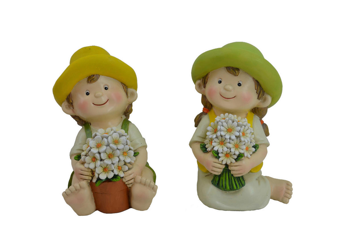 STATUETĂ COPIL - multicolor, Lifestyle, plastic (12/19,5/13,5cm)