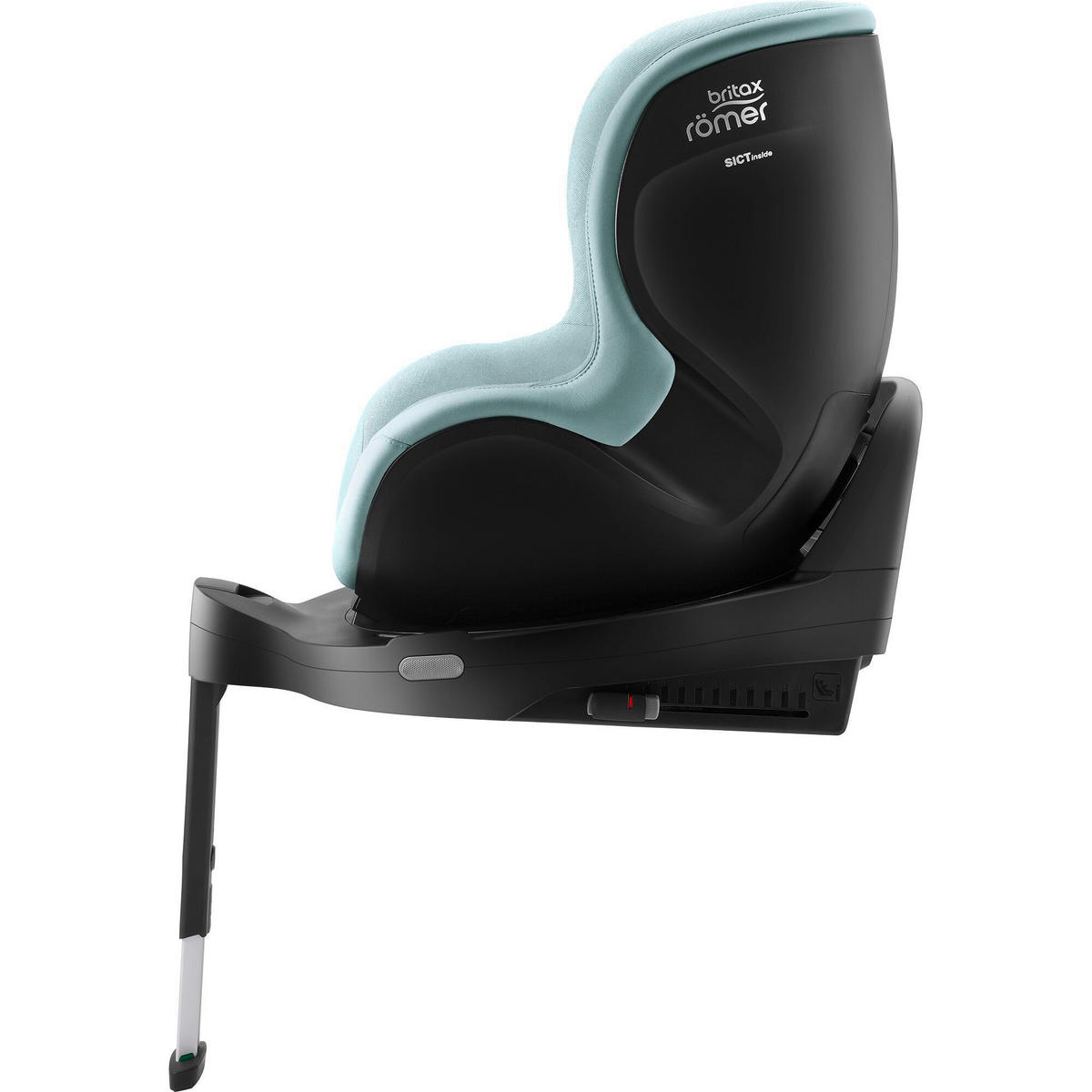 REBOARDER-KINDERSITZ Dualfix Pro M  - Pastellblau, Basics, Textil (44/48/74cm) - Britax Römer