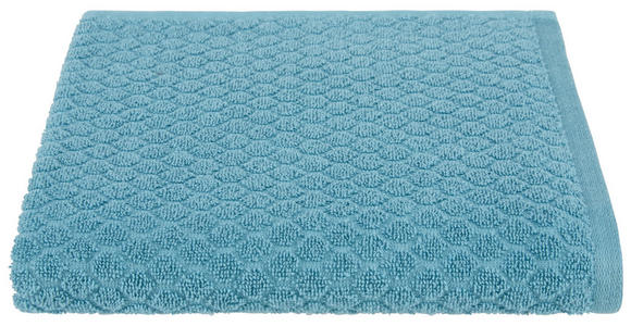 Duschtuch Elena - Petrol, MODERN, Textil (70/140cm) - Luca Bessoni