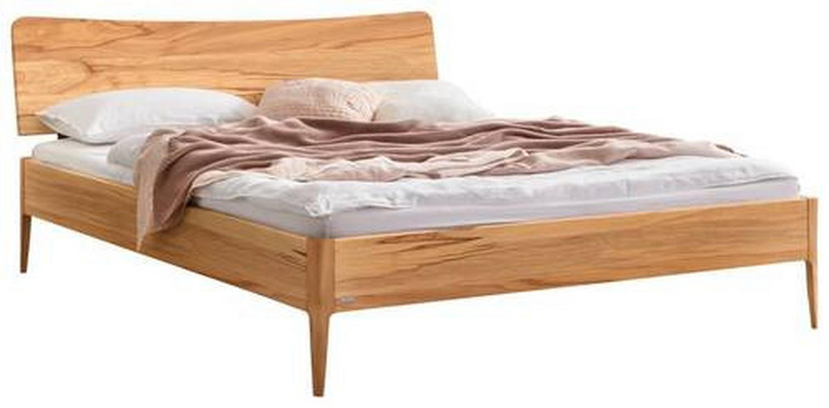 BETT 140/200 cm  in Buchefarben   - Buchefarben, Konventionell, Holz (140/200cm) - Hasena
