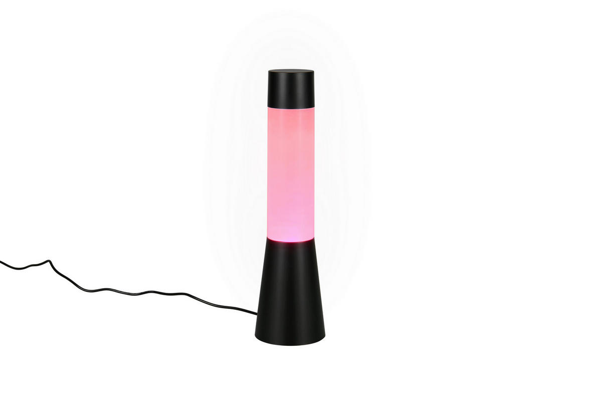 LED-TISCHLEUCHTE Cirrus 9/33 cm  - Transparent/Schwarz, KONVENTIONELL, Kunststoff (9/33cm)