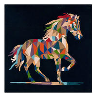 ORIENTTEPPICH 150/150 cm Pegasus Multicolor  - Multicolor, Design, Textil (150/150cm) - Cazaris