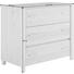 KOMMODE Eiche furniert Eichefarben - Eichefarben/Silberfarben, Design, Holz/Holzwerkstoff (113,1/96/58,3cm) - Paidi