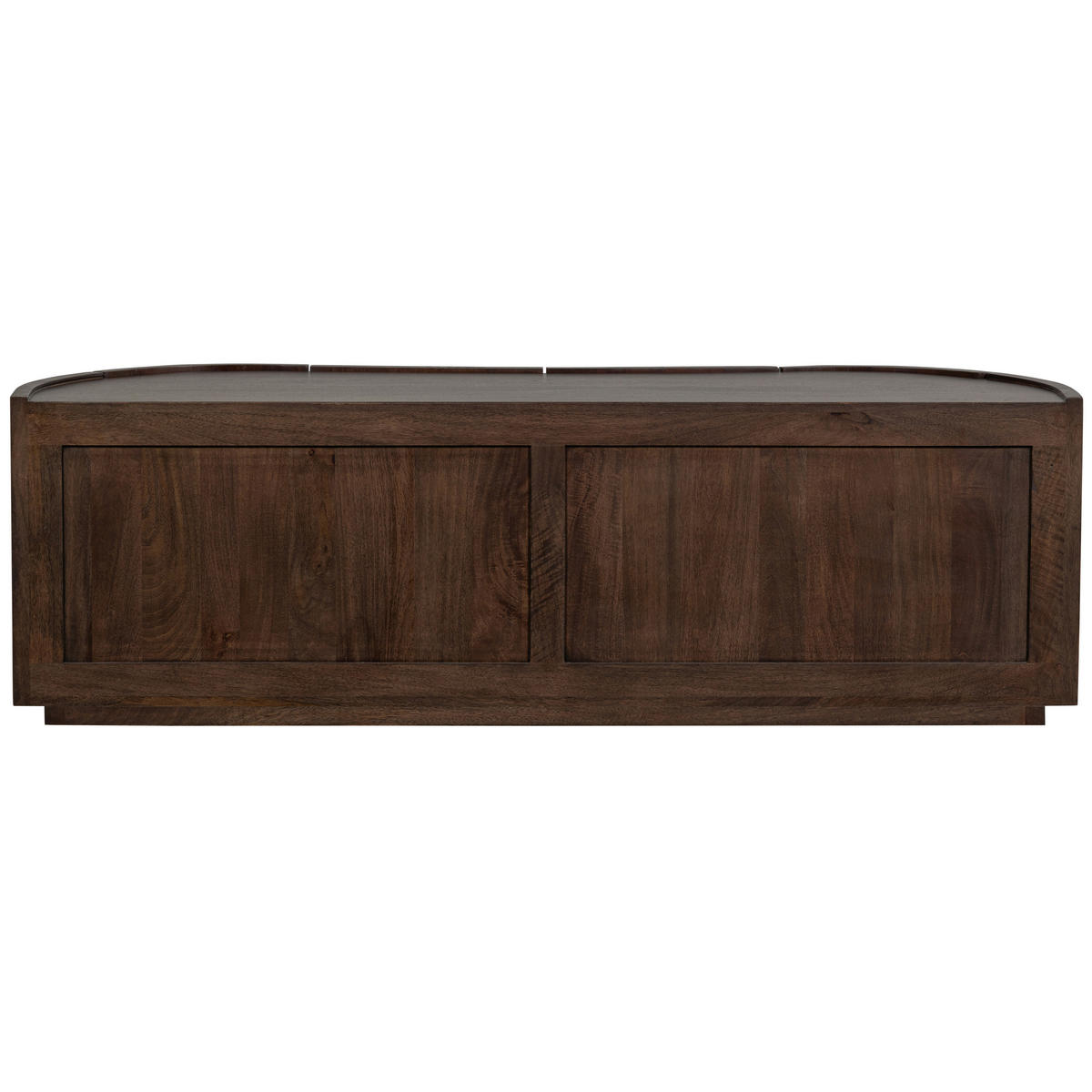 KOMMODE Sense  in 160/50/46 cm  - Walnussfarben, Design, Holz (160/50/46cm) - Livetastic