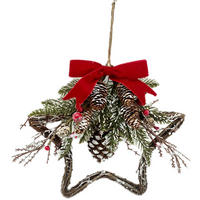 DEKOSTERN  - Weiß, LIFESTYLE, Naturmaterialien/Holz (28/27/7cm) - X-Mas