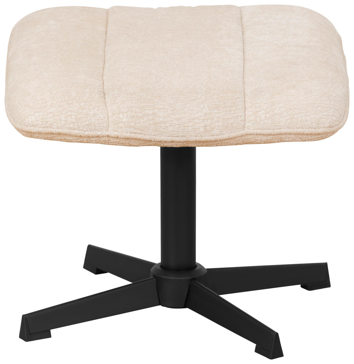 SESSELSET Samt    - Beige/Schwarz, Design, Textil/Metall (75/73/77cm) - Livetastic