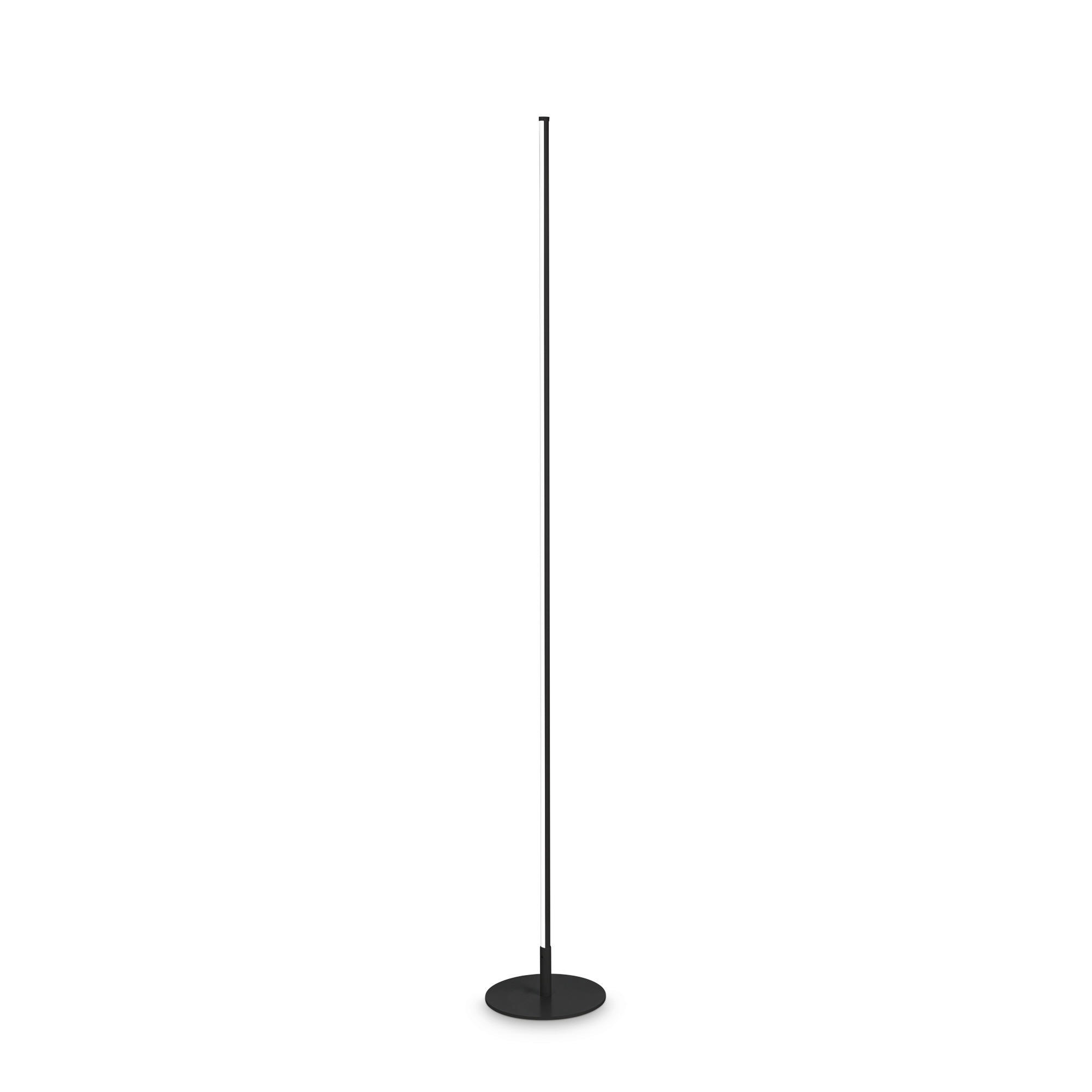STEHLEUCHTE 20/146,5 cm    - Schwarz, Design, Kunststoff/Metall (20/146,5cm)