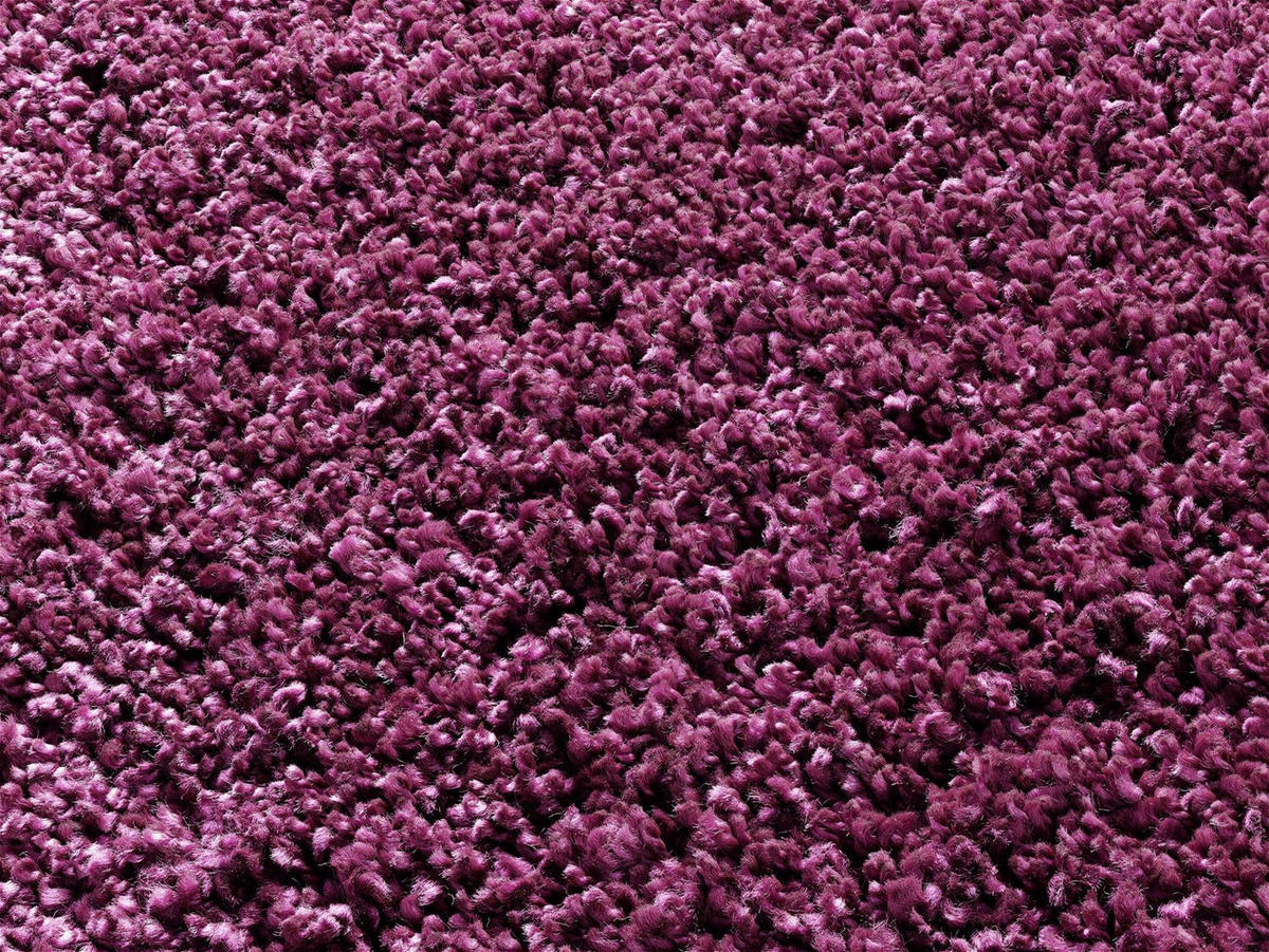HOCHFLORTEPPICH 200 cm Fashion Shaggy Flieder  - Flieder, Basics, Textil (200cm) - Novel