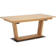 ESSTISCH in furniert Wildeiche Eichefarben - Eichefarben, Natur, Holz/Holzwerkstoff (180/90/76,5cm) - Voglauer