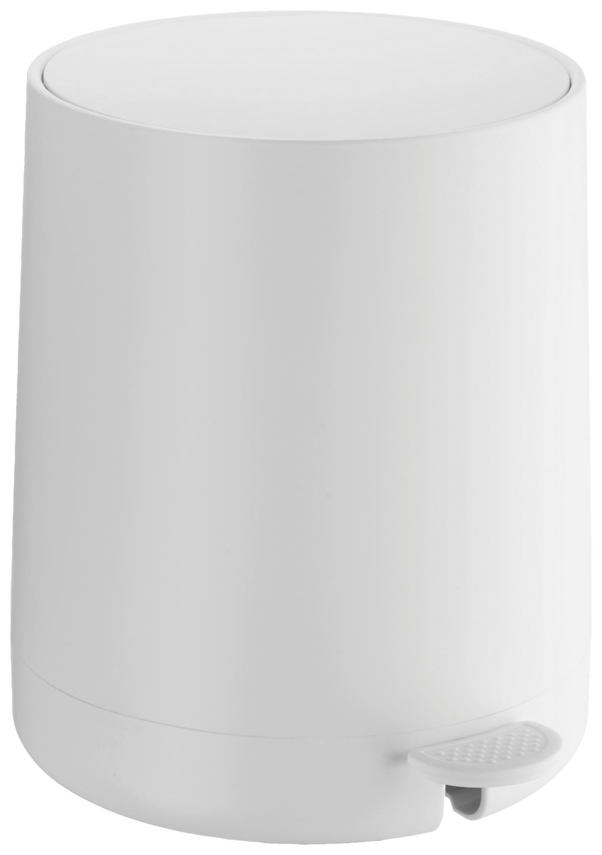 KOSMETIKEIMER 4 l  Kunststoff  - Weiß, Basics, Kunststoff (21,5/25,5/21,5cm)