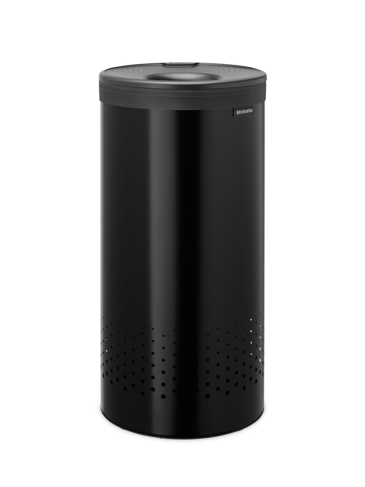 WÄSCHETONNE - Schwarz, Basics (30/30/63,5cm) - Brabantia