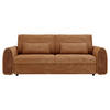 SCHLAFSOFA in Cord, Feincord Rostfarben, Hellbraun  - Hellbraun/Rostfarben, Konventionell, Kunststoff/Textil (240/83/116cm) - Carryhome