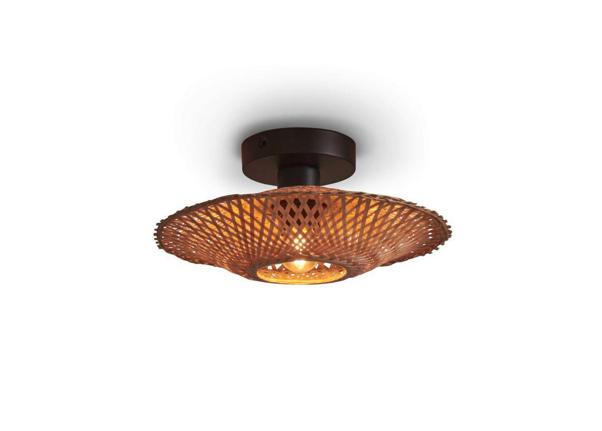 DECKENLEUCHTE  30/8 cm    - Naturfarben, Trend (30/8cm) - Good & Mojo