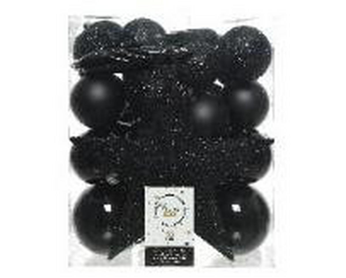 CHRISTBAUMKUGEL-SET  - (8,00/8,00/8,00cm)