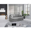 2,5-SITZER Mikrofaser Grau  - Schwarz/Grau, MODERN, Kunststoff/Textil (196/88/107cm) - Sit & More