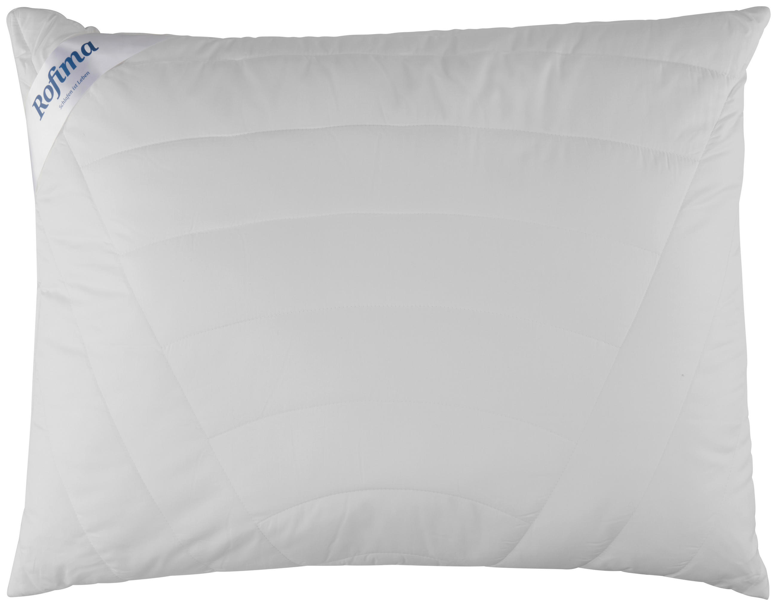 KOPFPOLSTER 70/90 cm  Bambus Balance  - Weiß, Basics, Textil (70/90cm) - Rofima