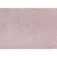 ECKSOFA in Velours Rosa  - Chromfarben/Rosa, KONVENTIONELL, Kunststoff/Textil (293/195cm) - Carryhome