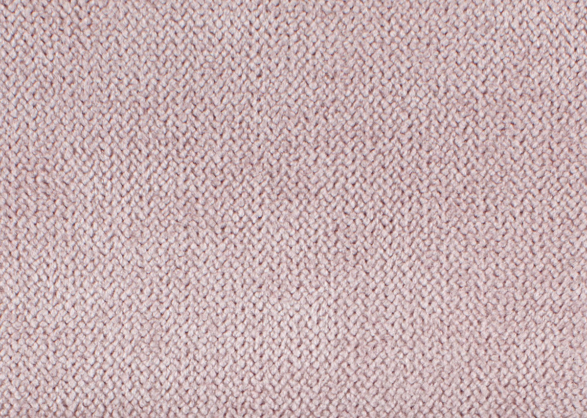 ECKSOFA in Velours Rosa  195/293 cm  - Chromfarben/Rosa, KONVENTIONELL, Kunststoff/Textil (195/293cm) - Carryhome