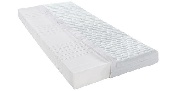 KALTSCHAUMMATRATZE 140/200 cm - Weiß, Basics, Textil (140/200cm) - Sleeptex