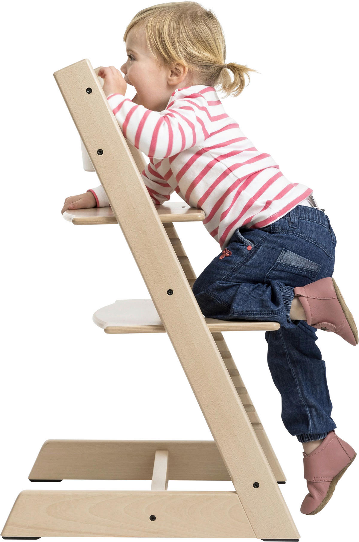 HOCHSTUHL Tripp Trapp Oak  - Perlmutt, LIFESTYLE, Holz (46/79/49cm) - Stokke